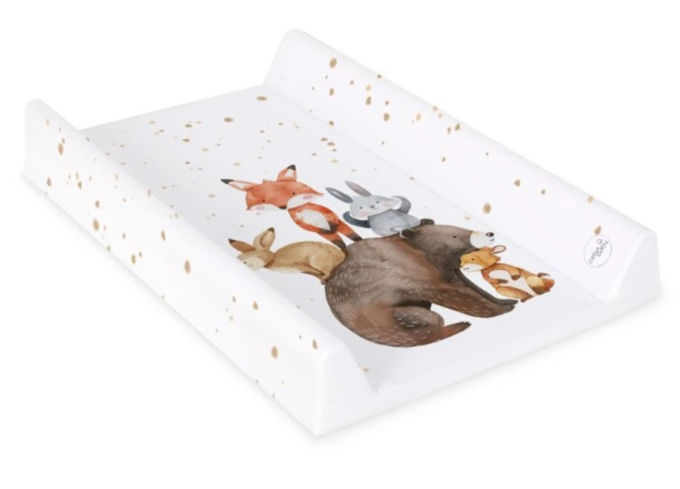 Saltea de Infasat 50x70cm, cu Intaritura, Grosime 3cm, Anti-Alunecare, Forest Friends (2)